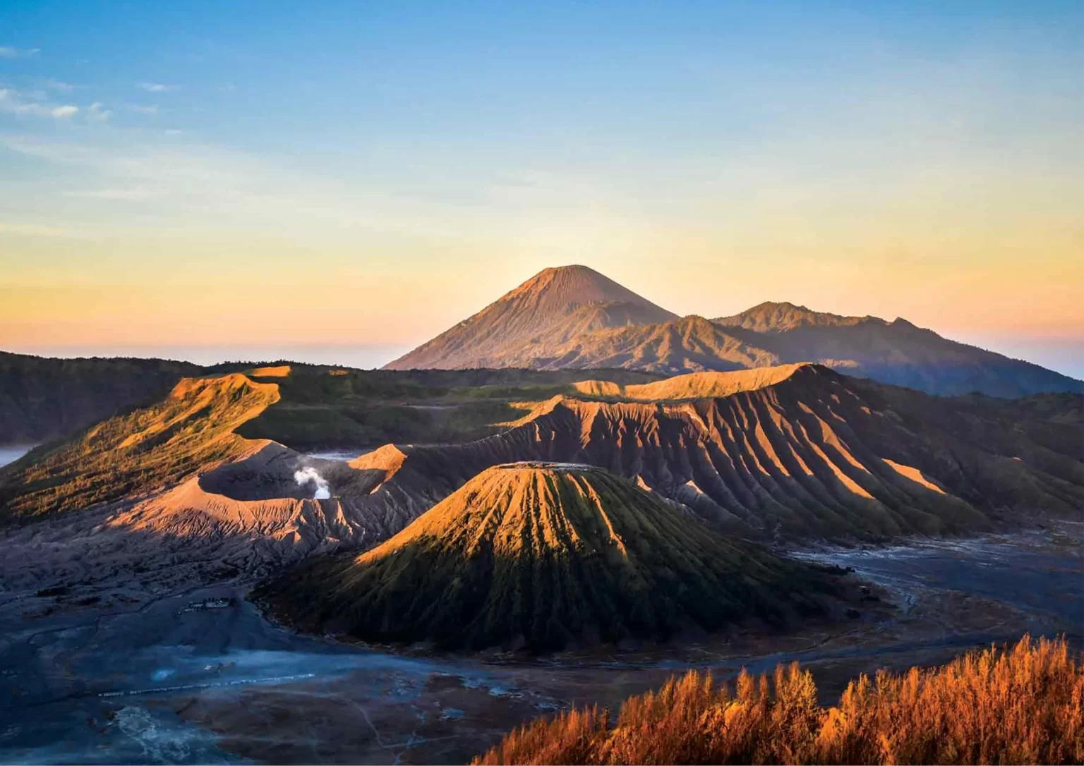 Mount Bromo at sunrise — journeys across Java with Travel with Happinezz